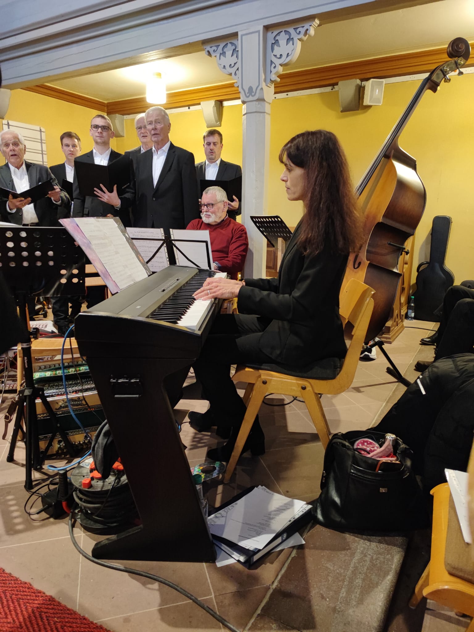 begleitet wurden wir von Marion Riemer am Piano