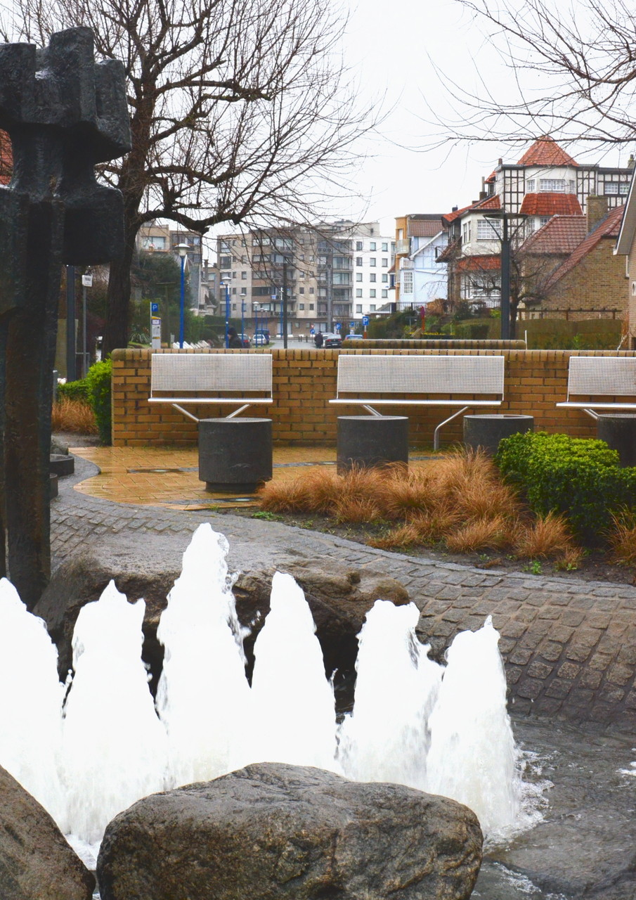 De "Vagues Capricieuses" in de verte