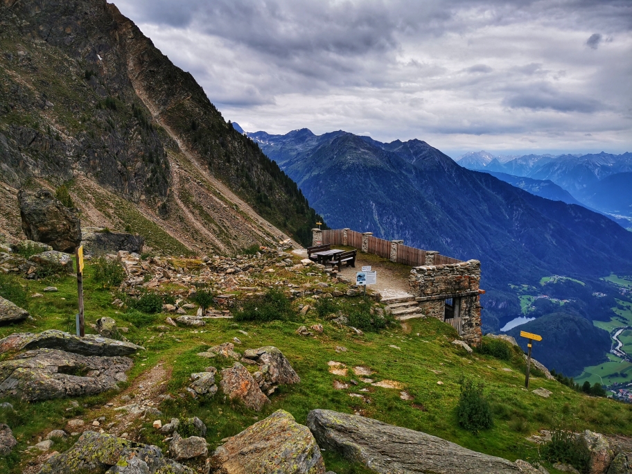 Die Reste der alten Bielefelder Hütte