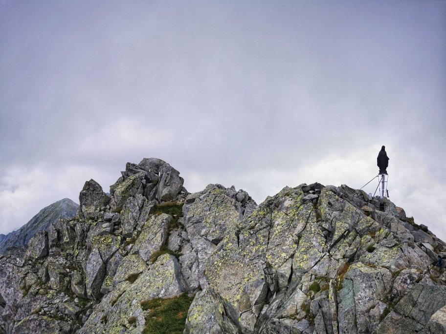 Am Gipfel der Cima Laione