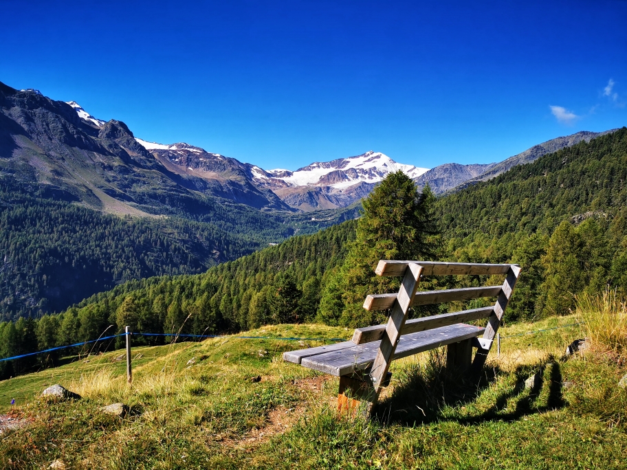 An der Lyfialm gibt's herrliche Aussichten