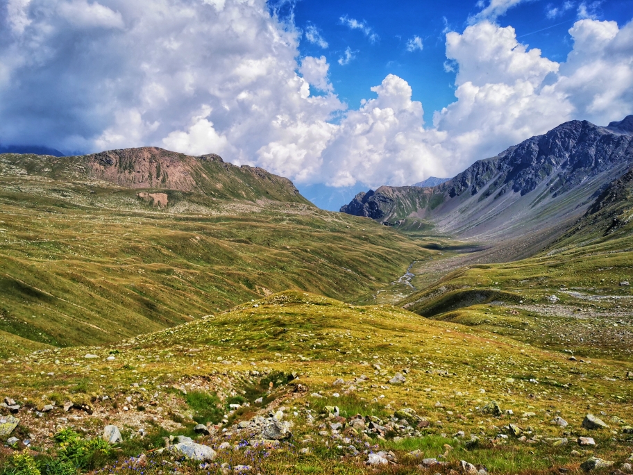 Blick zurück auf meinen Aufstiegsweg