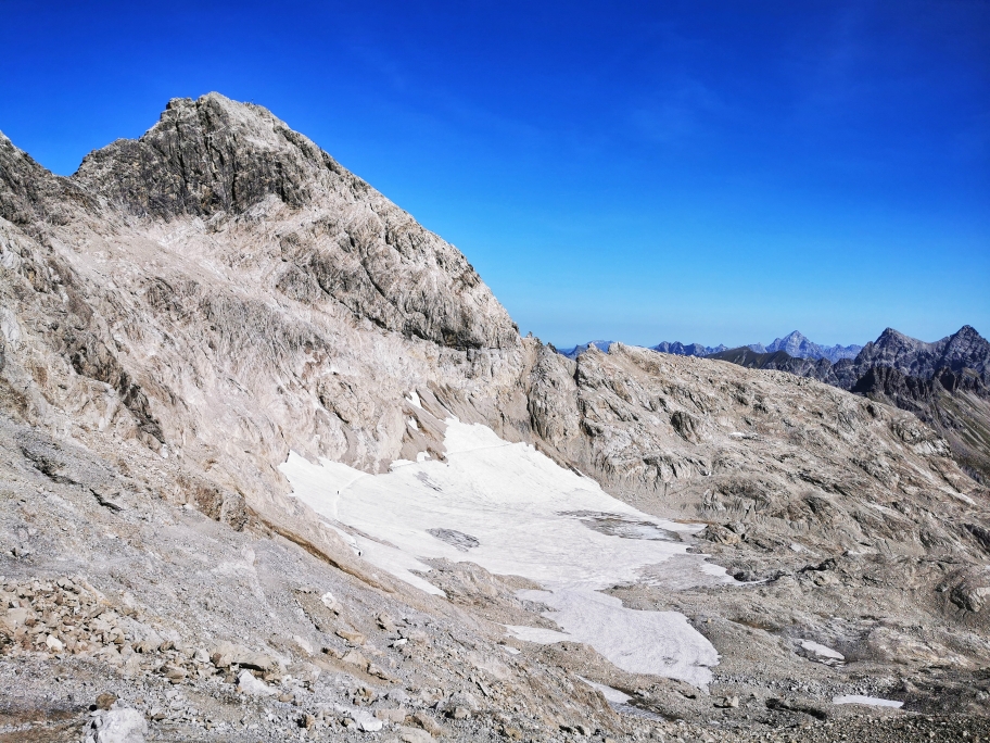 Mädelegabel und die Reste des Schwarzmilzferner