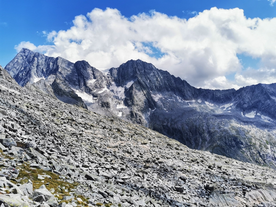 Ausblick am Passo Cristallo