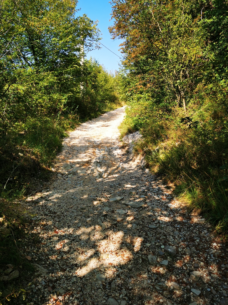 Auf dem Weg zum Monte Bartolomeo
