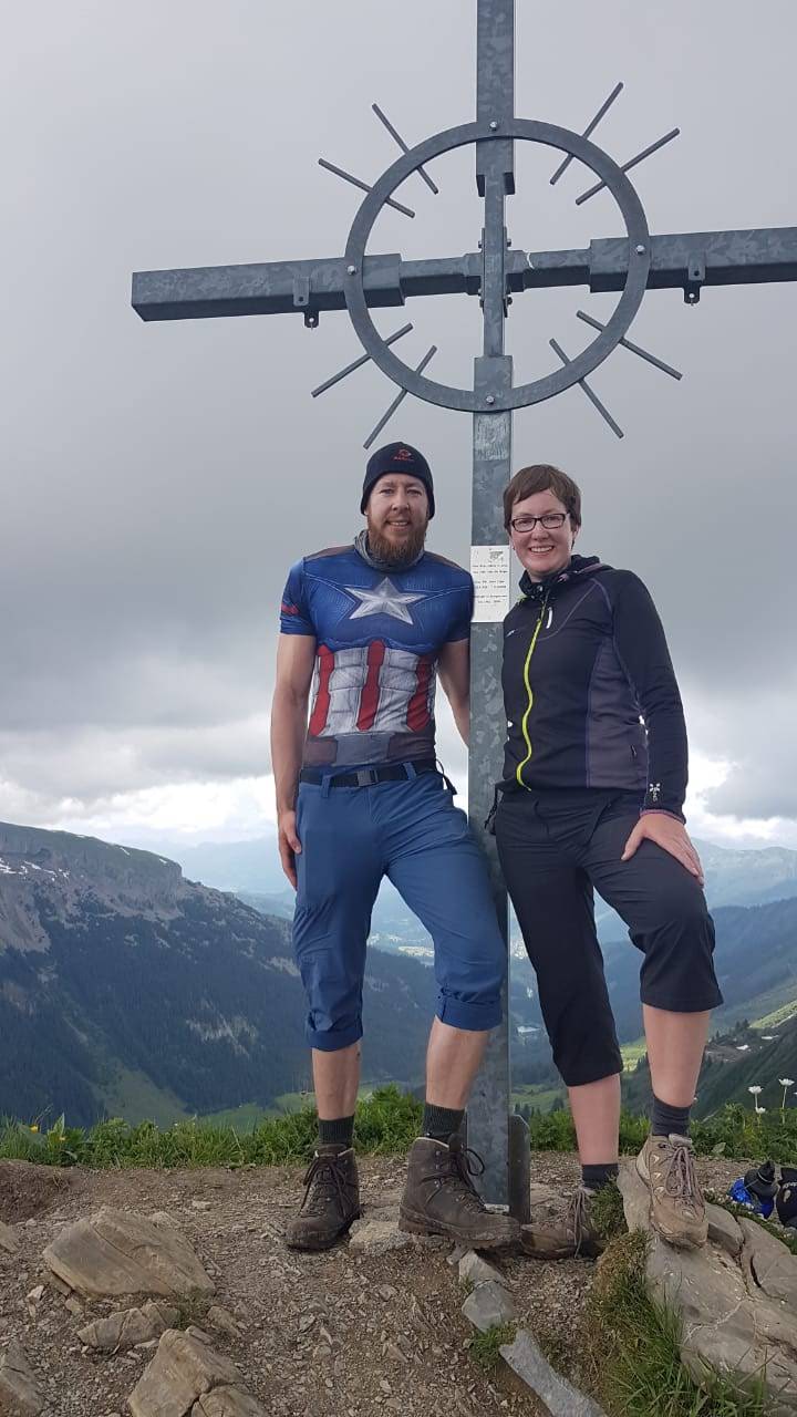 Auf dem Grünhorn (2.039m)