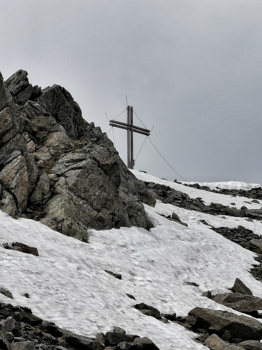 Kurz vor dem Gipfel des Defregger Pfannhorn 2.820m