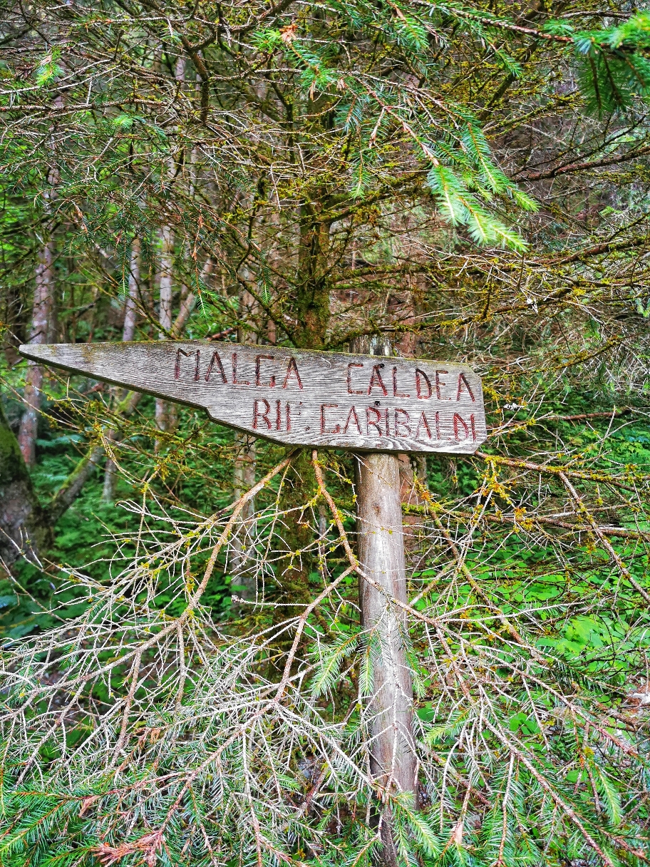 Das Rifugio ist bereits beschildert
