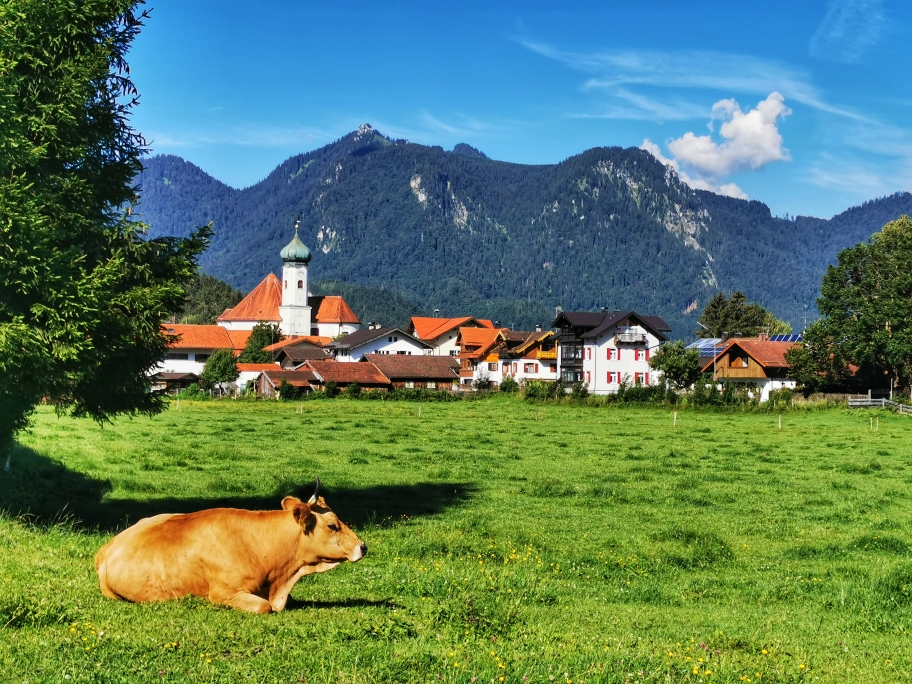 Bergidylle in Eschenlohe