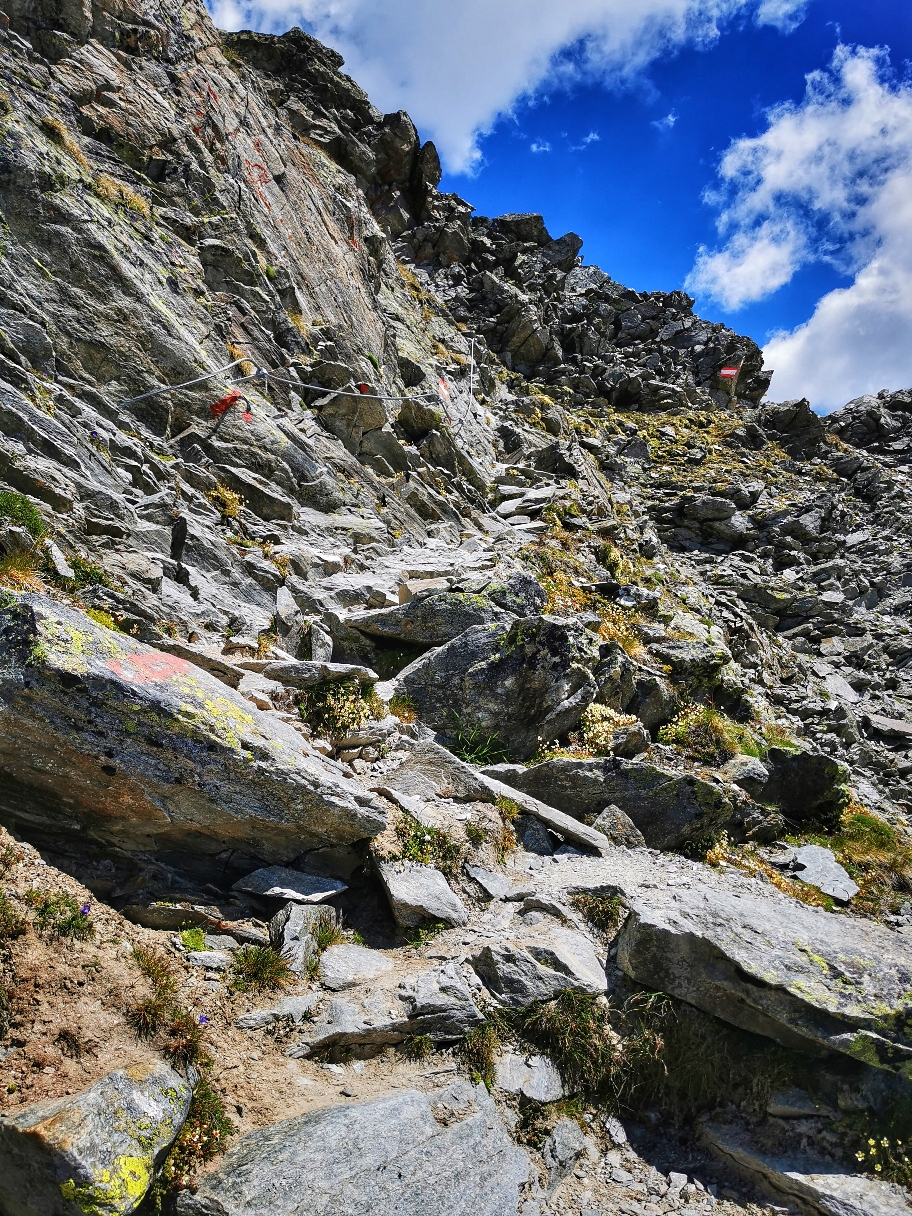 Aufstieg zum Pitztaler Jöchl