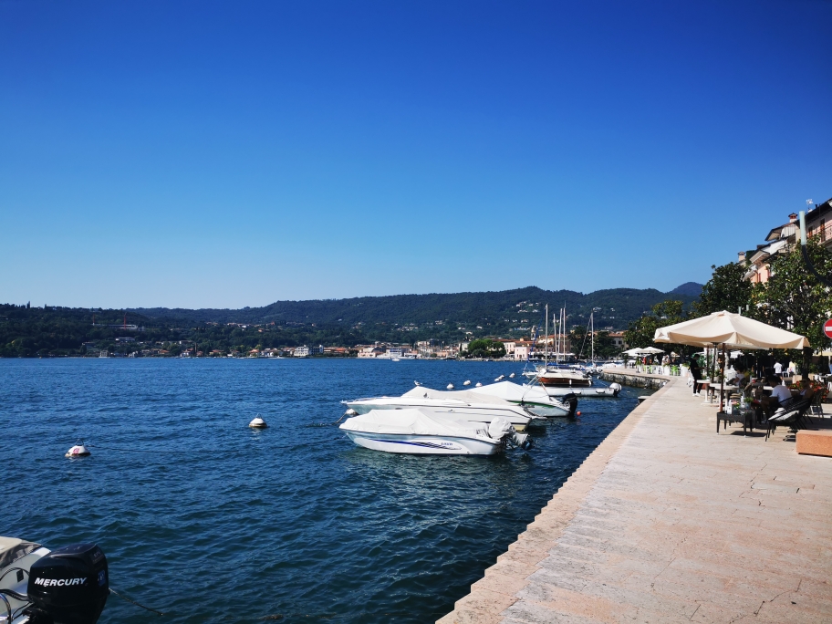 Am Ziel: Am Ufer des Lago di Garda