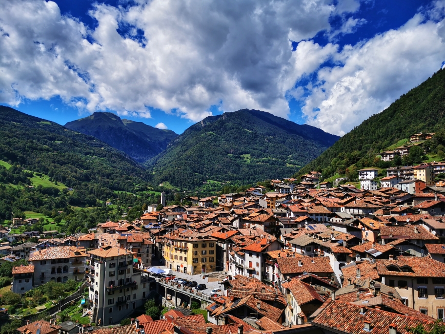 Blick auf Bagolino