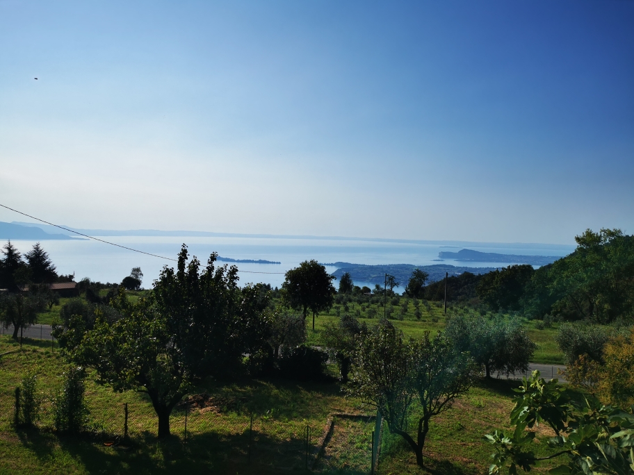 ... den Gardasee bereits gut im Blick