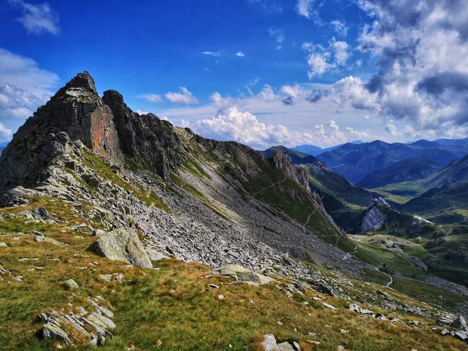 Abends am Rifugio Tita Secchi