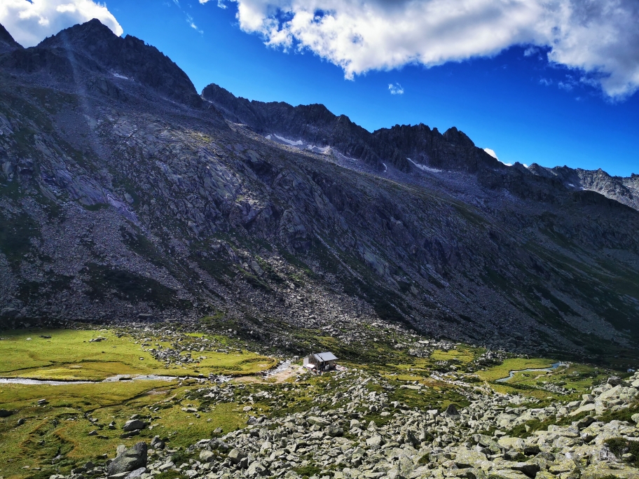 Das Rifugio Prudenzini ist bald erreicht
