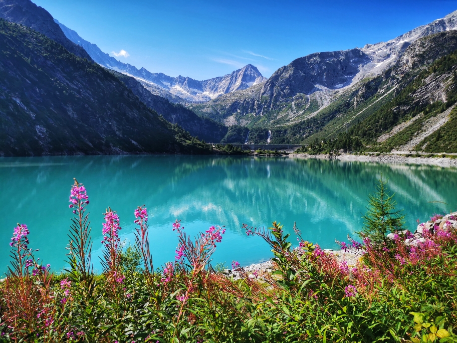 Der malerische Lago d'Avio