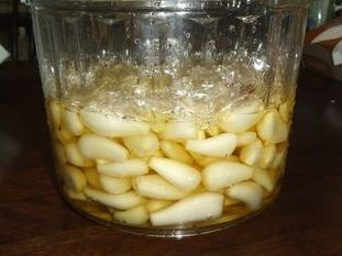 ラッキョウの甘酢つけ完成
