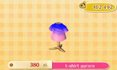 ACNL style folklorique - haut - t-shirt aurore