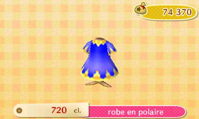 ACNL style mignon - robe - robe en polaire