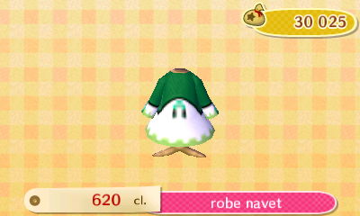 ACNL style mignon - robe - robe navet