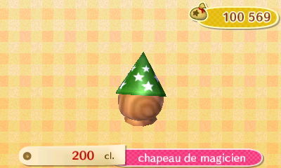 ACNL style mignon - chapeau - chapeau de magicien