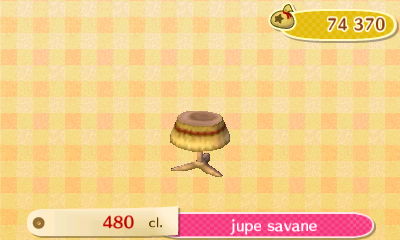 ACNL style folklorique - bas - jupe savane