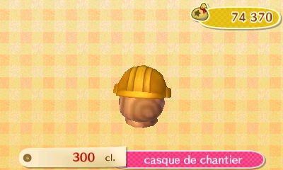 ACNL - style sport -chapeau - casque de chantier