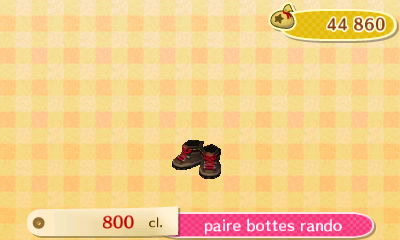 ACNL - style sport - chaussures - p. bottes rando