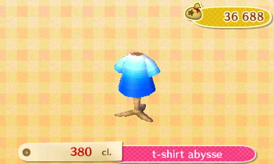 ACNL - style sport -haut - t-shirt abysse