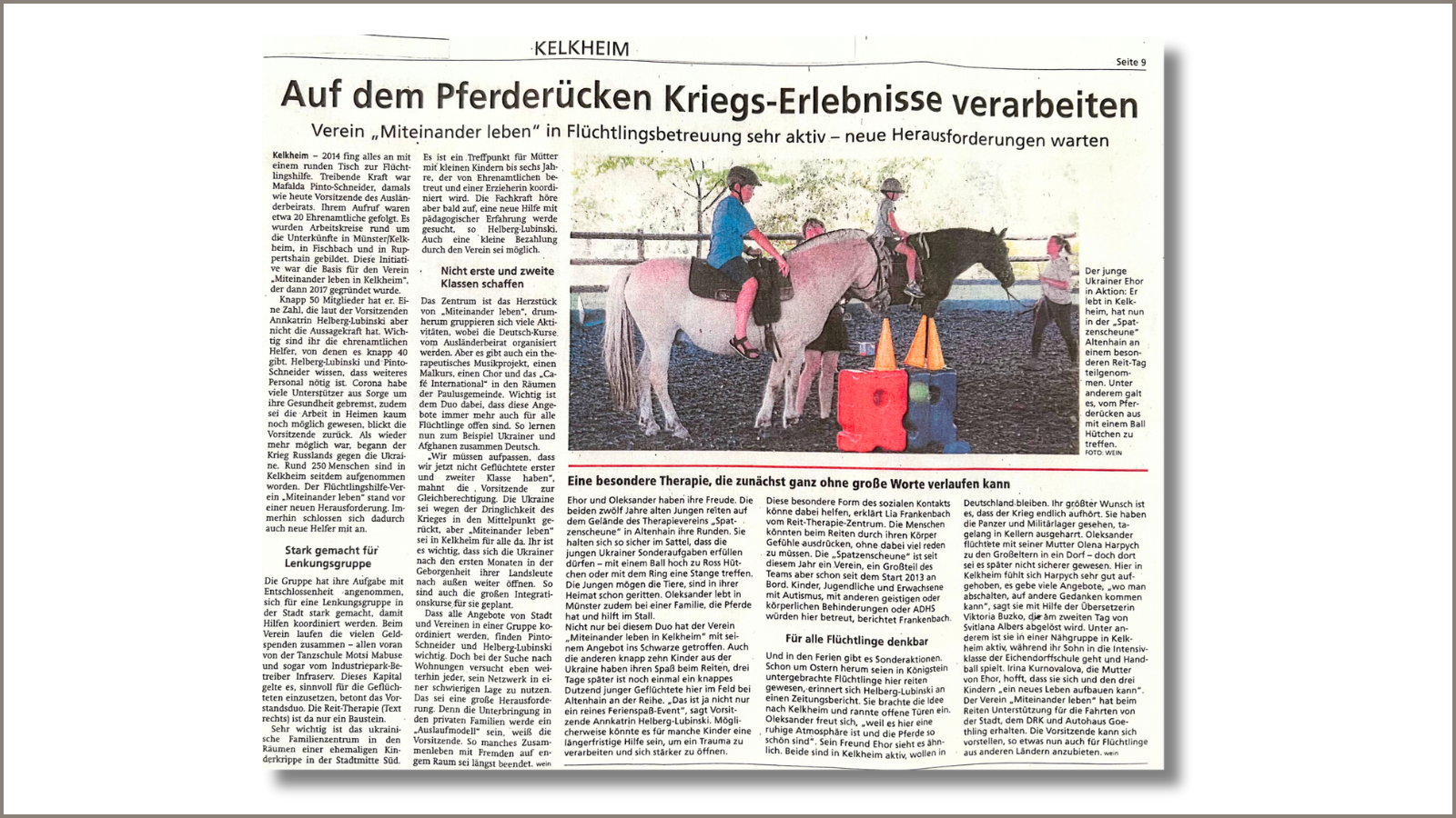 Reittage für Kinder aus der Ukraine