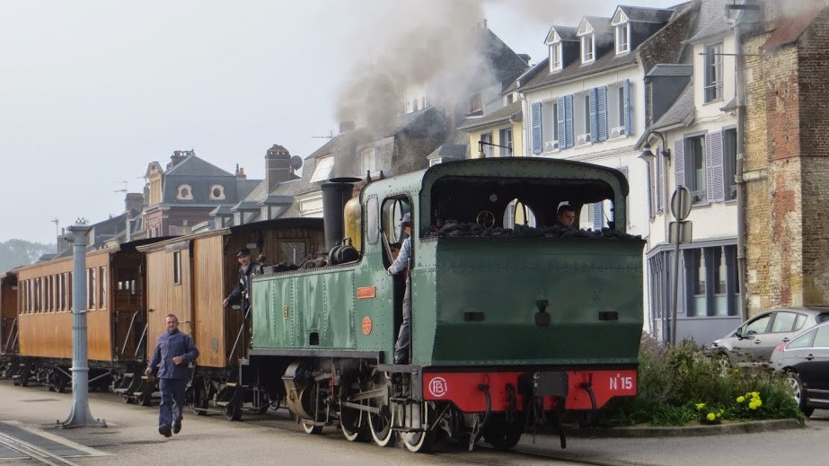 L'un des trains à vapeur de la Baie de Somme