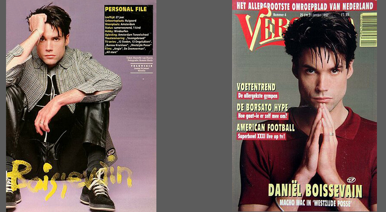 Actor  Daniël Boissevain for Veronica Magazine