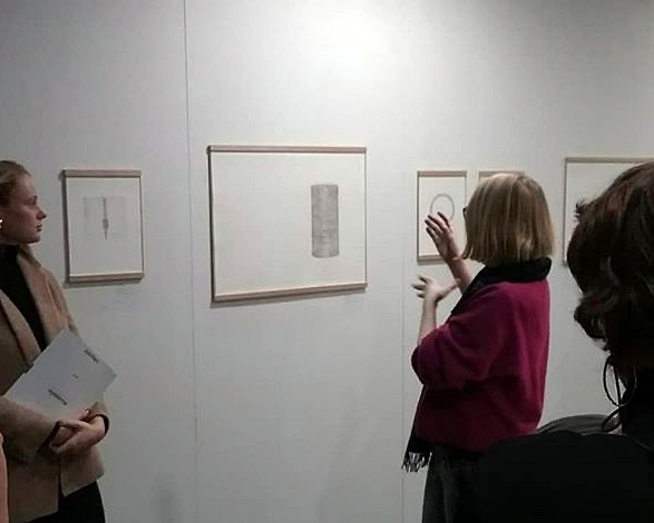 SALOON at Affordable Art Fair Hamburg with Isabel Deimel and Astrid Ehlers 2018