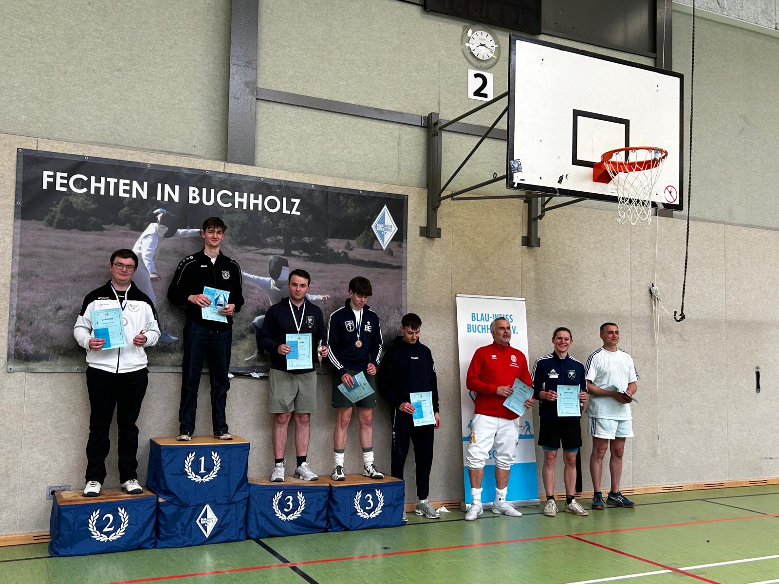 Ungeschlagen in Buchholz – Gold für Jost Maison