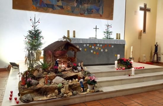 La nuit de la Nativité à Sainte-Bernadette