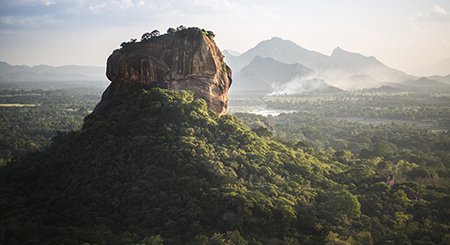 Sigiriya Felsen