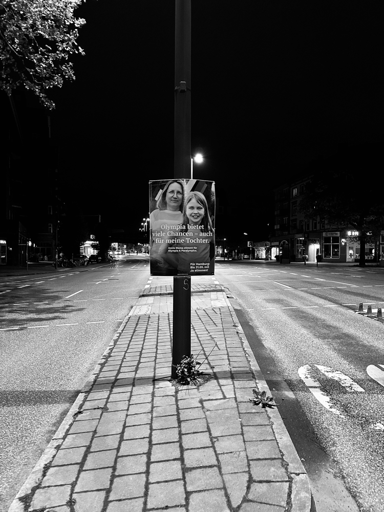 Stadt Hamburg - Hohlkammerplakate