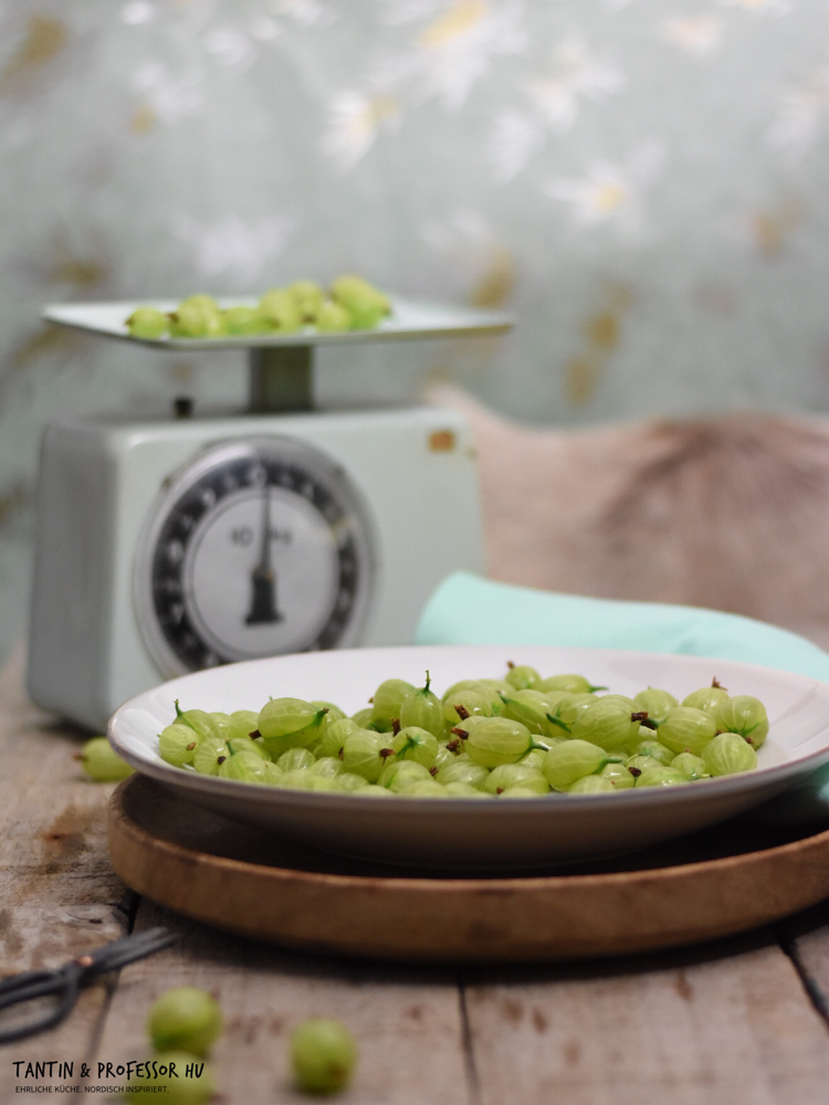 Grüne Stachelbeertarte mit Olivenöl