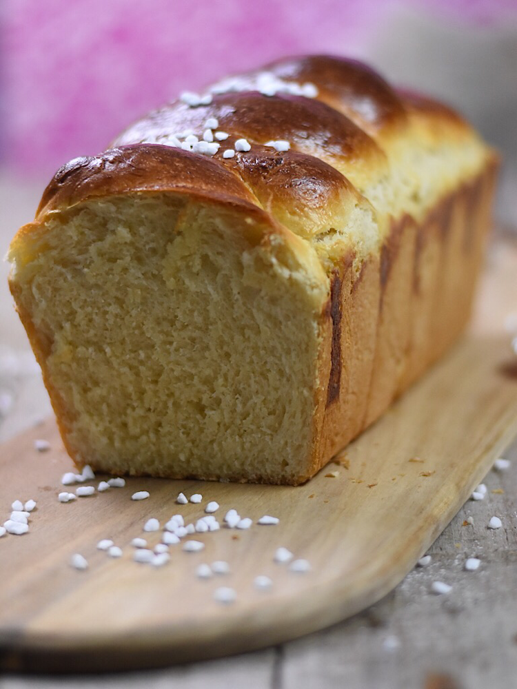 Einfacher Brioche zum Früchstück