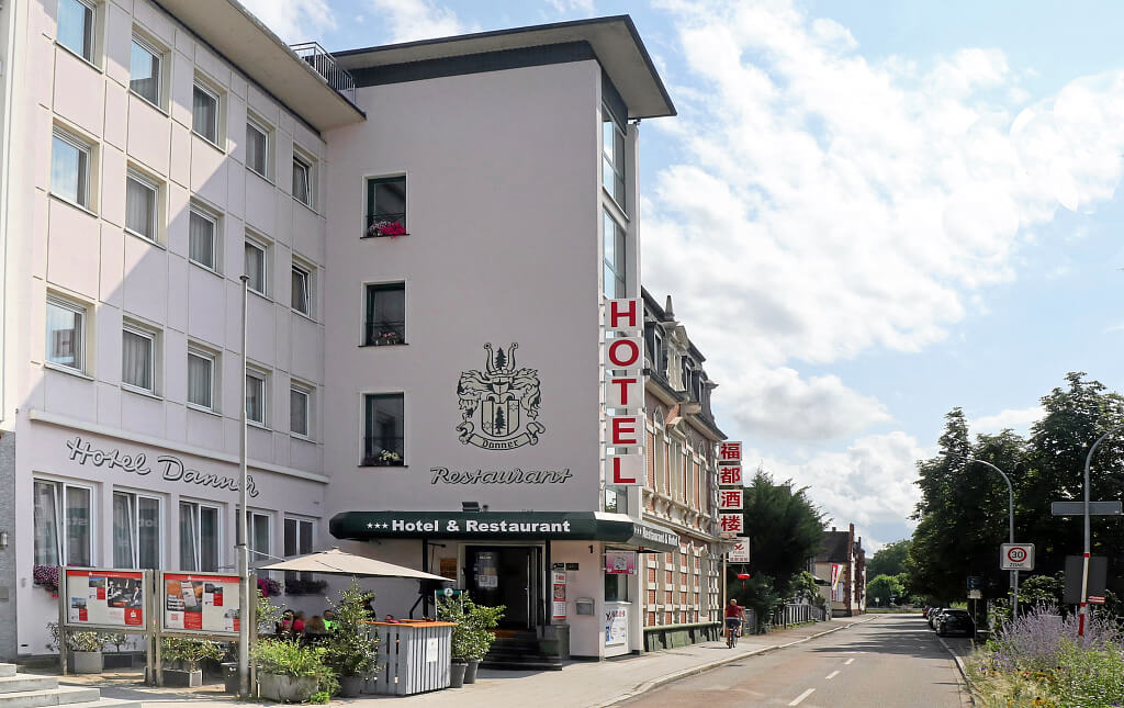 In Rheinfelden Baden nahe Grenze Schweiz Hotel Danner