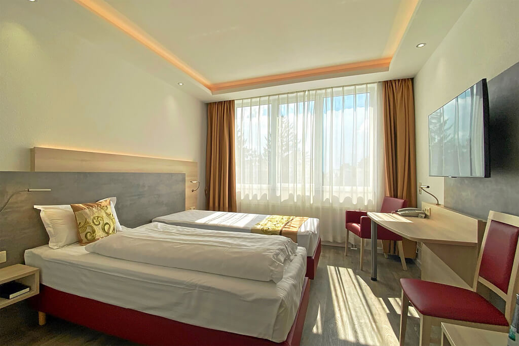 In Rheinfelden Baden nahe Grenze Schweiz Hotel Danner