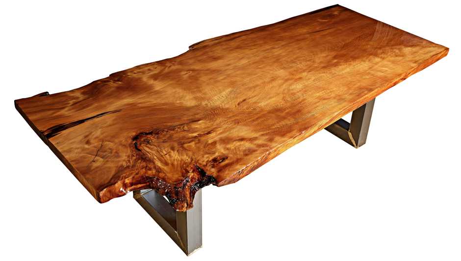 Unique Designer Dining Tables Kauri Wood Impressive Majestic