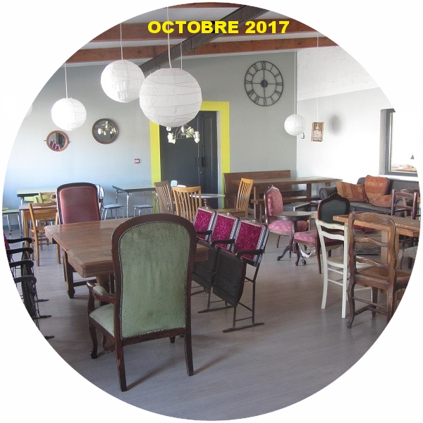 Salle du restaurant, Bar à bières terminée!