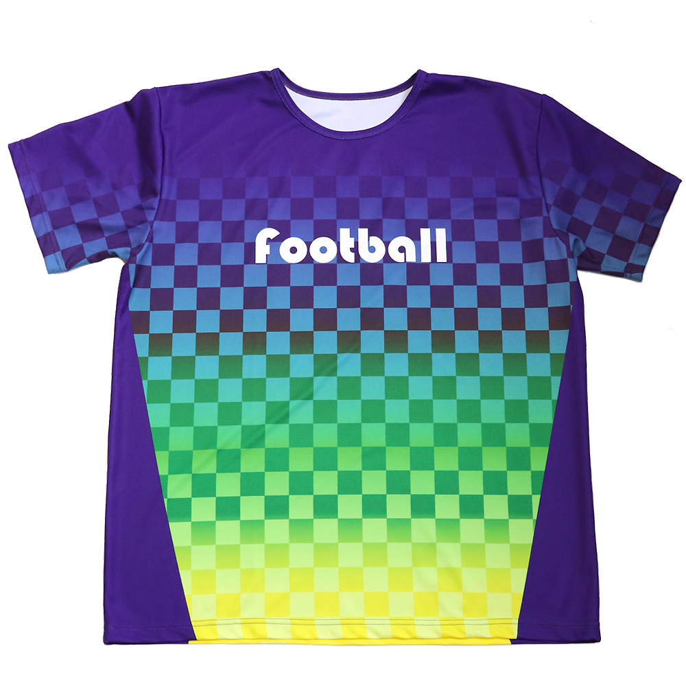 360°Ｔシャツ「サッカー青」