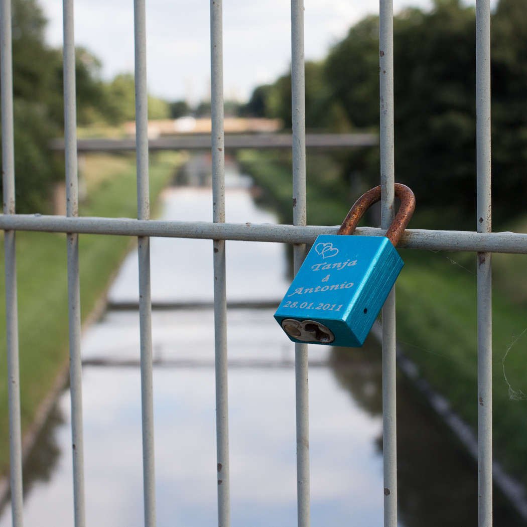 Emscherbrücke. HOAG Trasse Oberhausen.