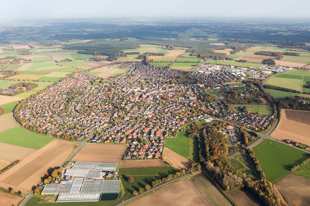 Mit dem Heißluftballon vom Niederrhein nach Westfalen