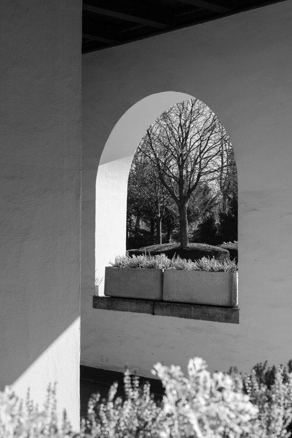 Kapelle des Westfriedhof Oberhausen. Gebaut in den 1920er Jahren.