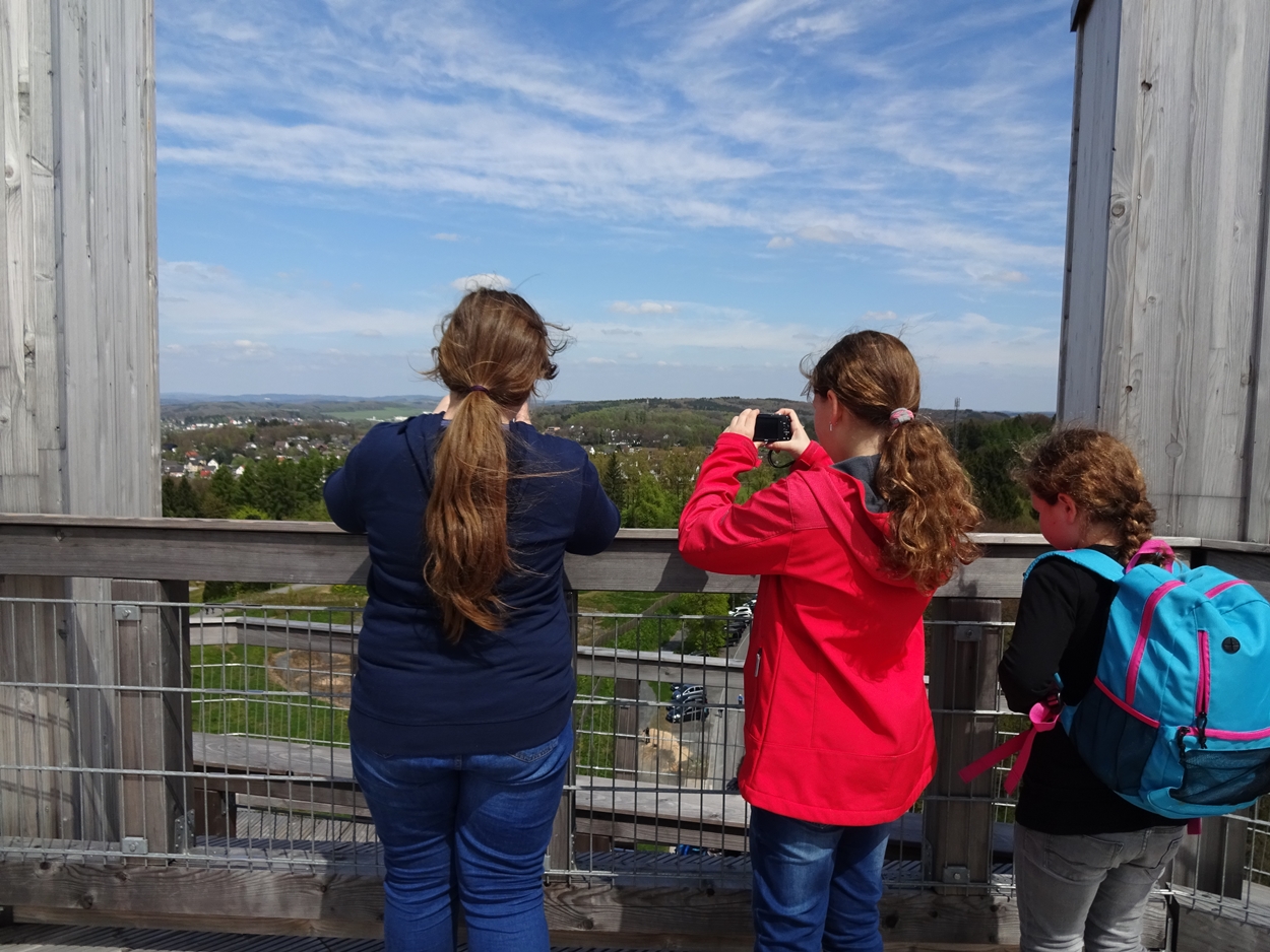 Das Panorama lädt zum Fotos schießen ein