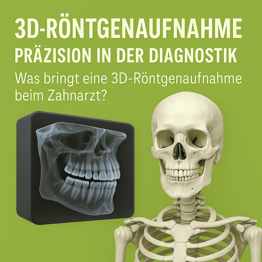 Präzision in der Diagnostik: Was bringt eine 3D-Röntgenaufnahme beim Zahnarzt?