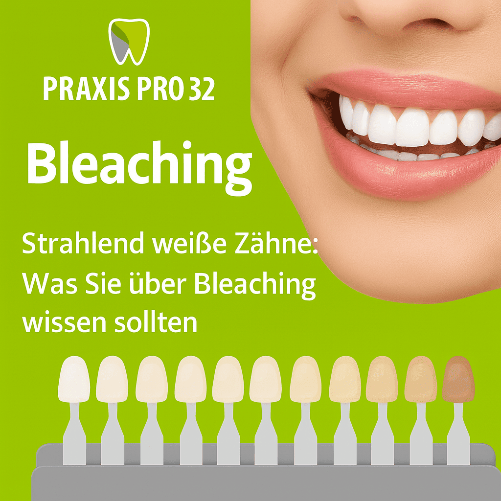 Strahlend weiße Zähne: Was Sie über Bleaching wissen sollten